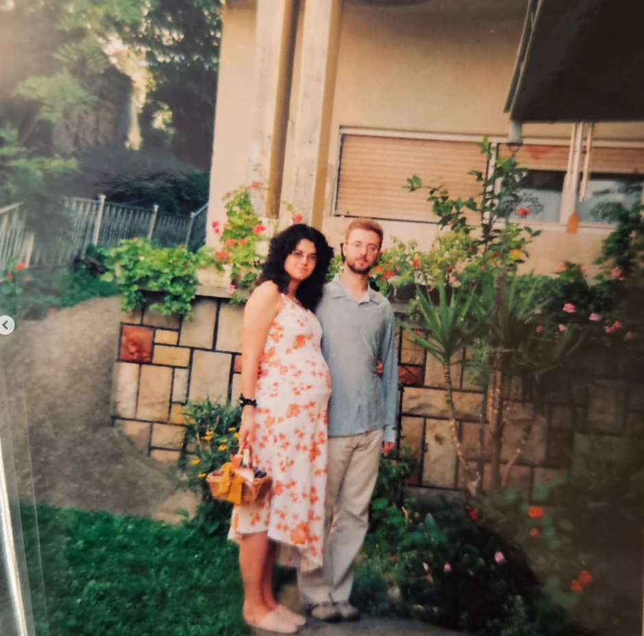 Predrag Popović sa ženom