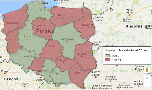 Bezrobocie w miastach i powiatach. Tak dobrze nie było w Polsce od 26 lat? [TABELE]