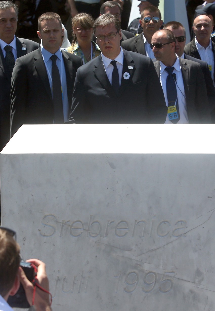 Vučić u Srebrenici