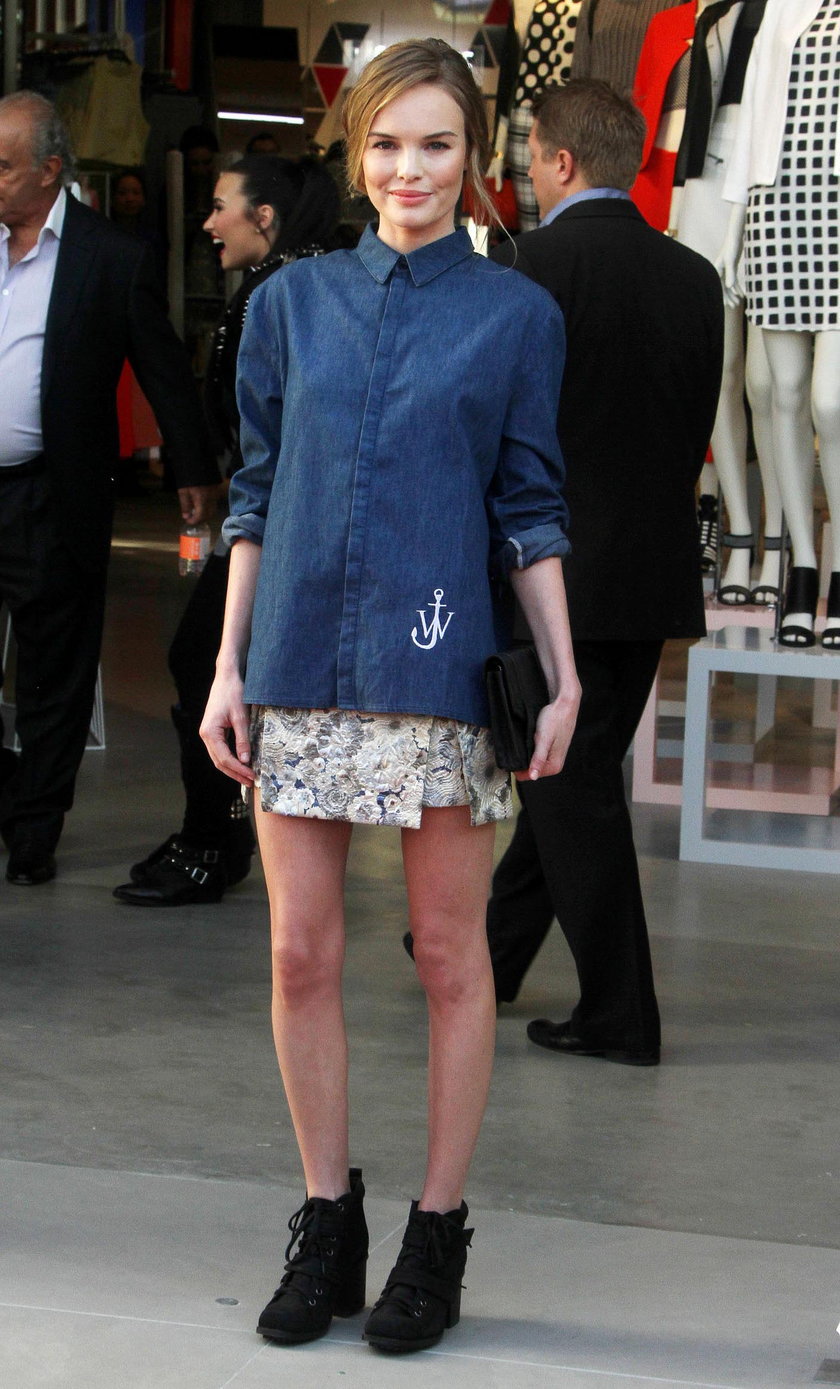 Gwiazdy w spódnicy mini: Kate Bosworth