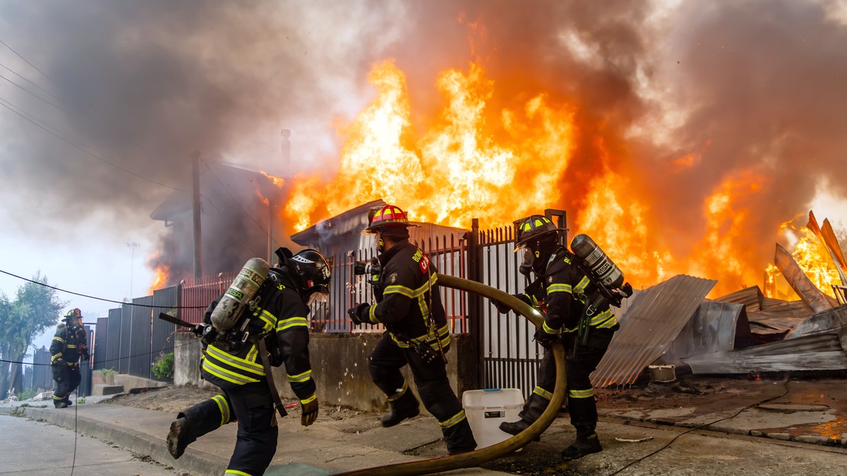 Šumski požar u Čileu