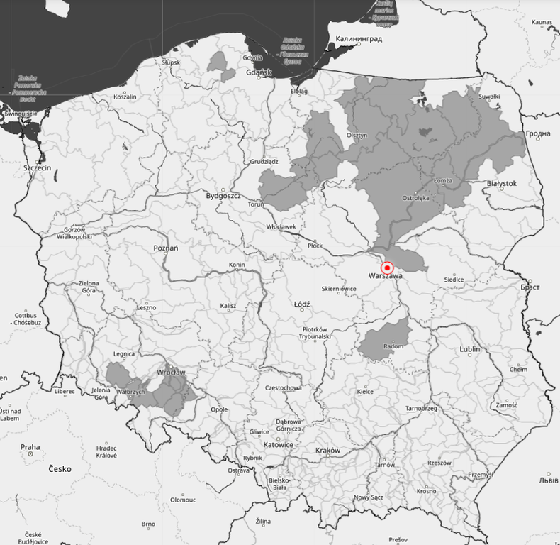 IMGW wydaje ostrzeżenia przed suszą hydrologiczną. Najwięcej mamy ich na północnym wschodzie