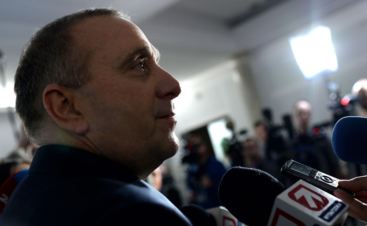 Przewodniczący Platformy Obywatelskiej Grzegorz Schetyna 