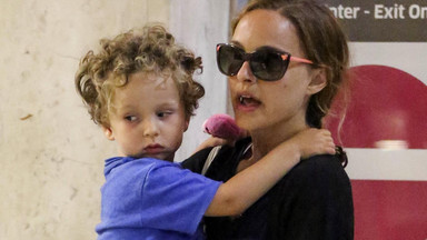 Natalie Portman pokazała się z synkiem