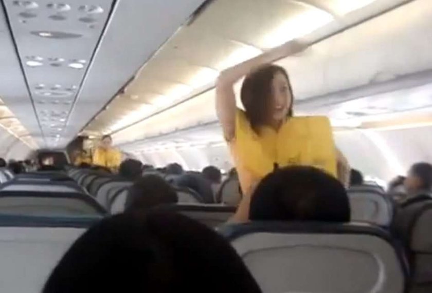 Tak tańczą tylko stewardessy WIDEO