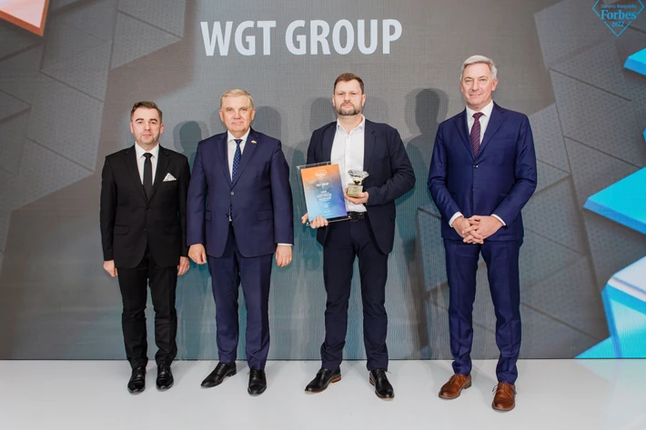 WGT GROUP SP. Z O.O. SP.K. (gazy przemysłowe) - 1. miejsce w kategorii "Przychody od 50 do 250 mln zł"