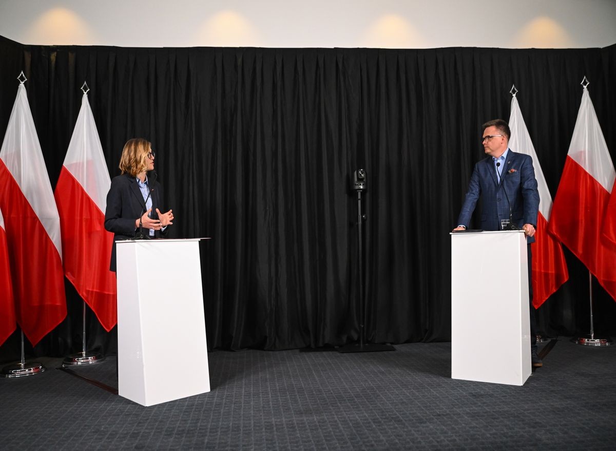 Magdalena Biejat, Szymon Hołownia