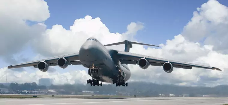 C-5 Galaxy — lotniczy gigant w służbie US Army. To jeden z największych samolotów świata