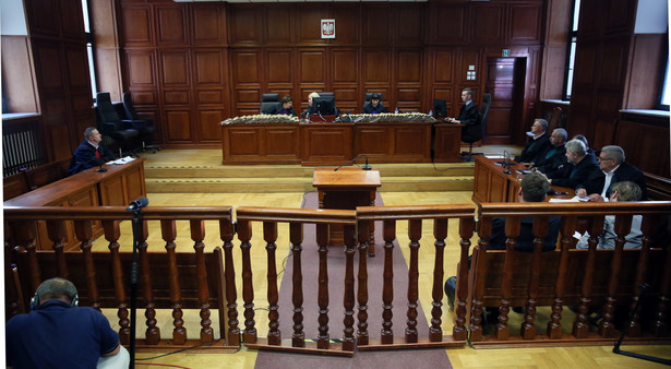 Sędzia Agnieszka Jarosz podczas ogłoszenia wyroku w sprawie Lwa Rywina, PAP/Tomasz Gzell