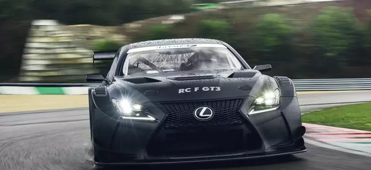 Lexusy RC F GT3 w stajni zespołu AIM Vesser Sullivan