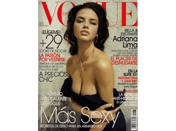 Adriana Lima - 4. miejsce w rankingu najlepiej zarabiających modelek świata 2011 magazynu Forbes: zarobiła w ciągu ostatnich 12 miesięcy 8 mln dolarów