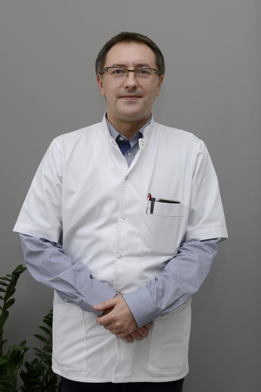 dr Mieszko Zagrajek (42 l.), neurolog z USK