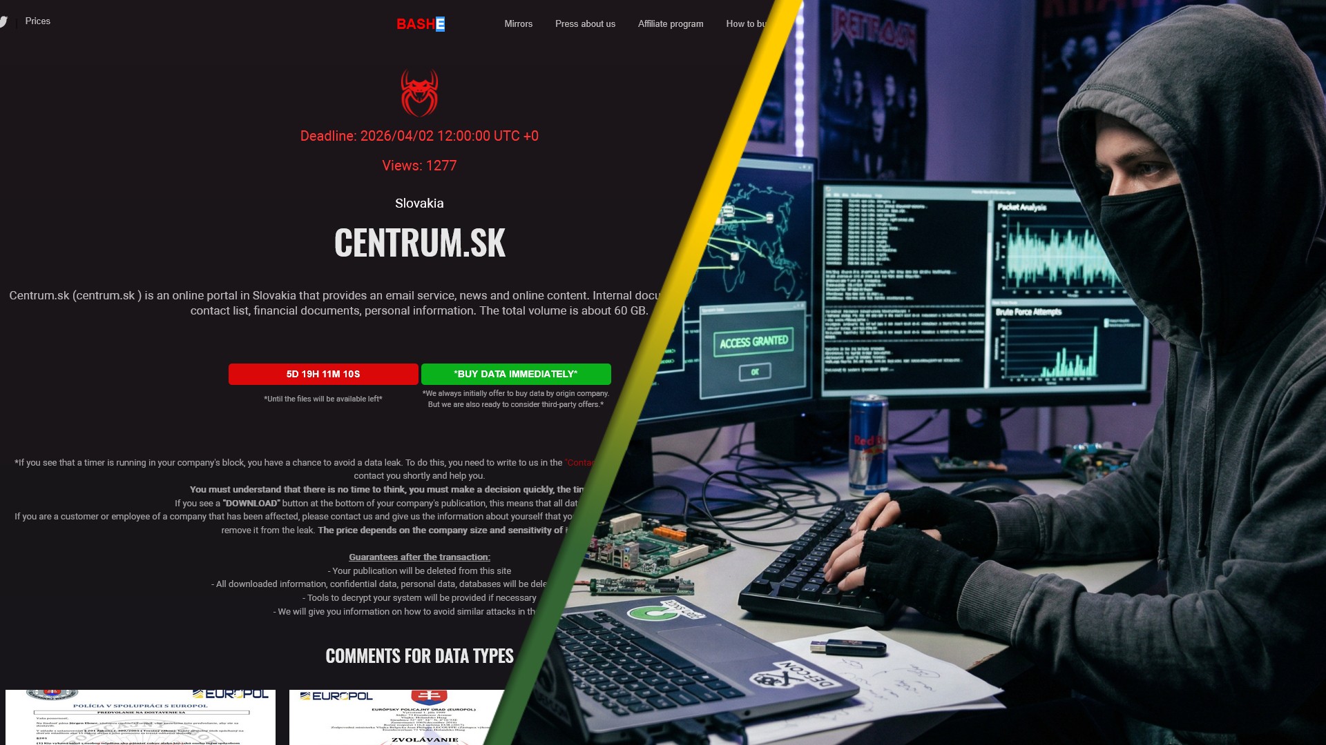 Hackeri tvrdia, že slovenskému serveru s e-mailom vraj unikli dáta. Vyzerá to na planý poplach