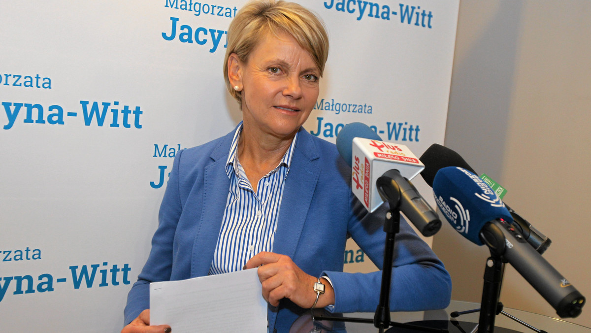 Trzech dużych inwestorów w Szczecinie i obniżka czynszów w mieszkaniach komunalnych - to zapowiedzi niezależnej kandydatki na prezydenta Szczecina Małgorzaty Jacyny-Witt, o których mówiła w niedzielę na swojej konwencji wyborczej.