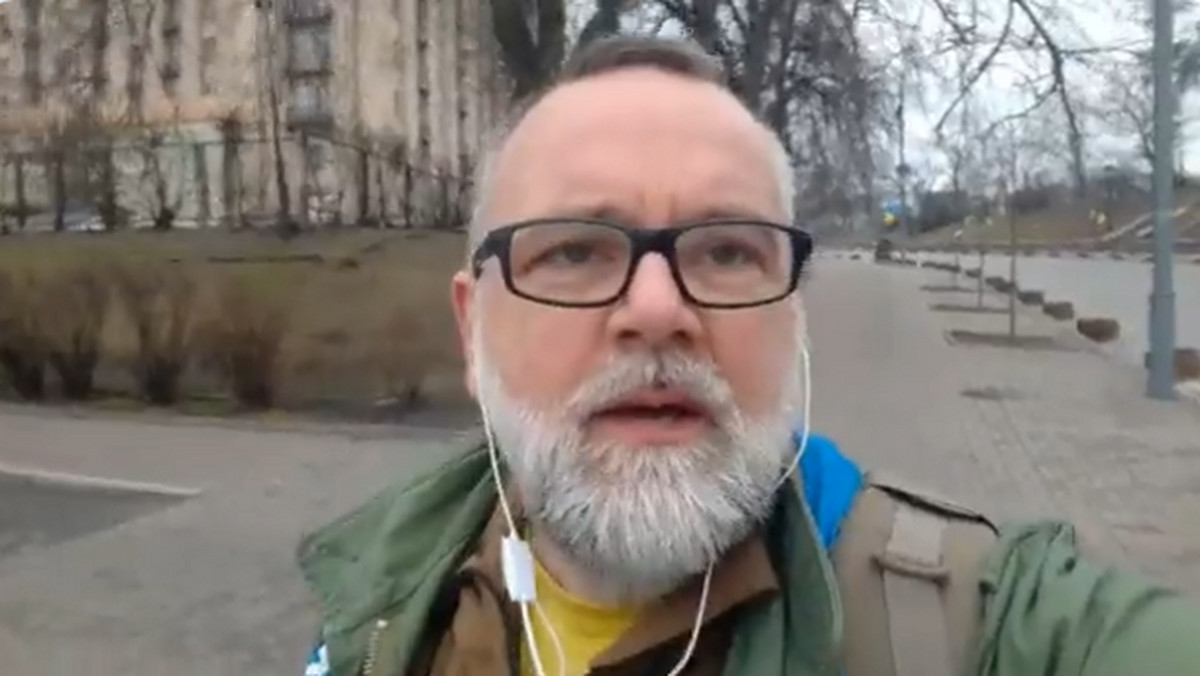 Ukraina: Marcin Wyrwał prosto z Kijowa. "To bardzo dziwny moment tej wojny"