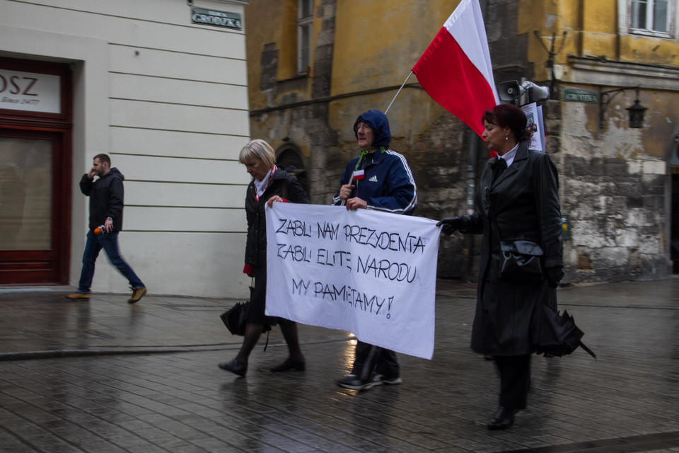 Biało-Czerwony Marsz Pamięci w Krakowie