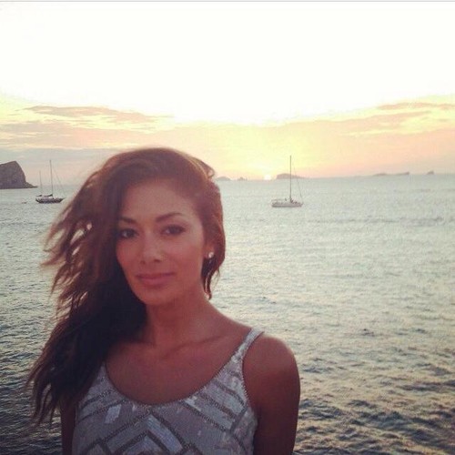 Nicole Scherzinger i zachód słońca na Ibizie...