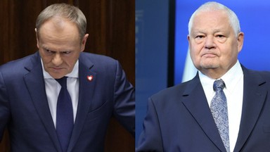 Donald Tusk "w obronie" Adama Glapińskiego. Ironiczny wpis premiera