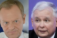 Donald Tusk i Jarosław Kaczyński