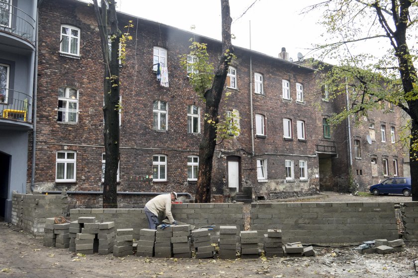 Mur podzielił mieszkańców Zabrza