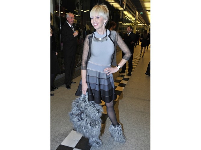 Jedna z najodważniejszych stylizacji Grażyny Kulczyk.