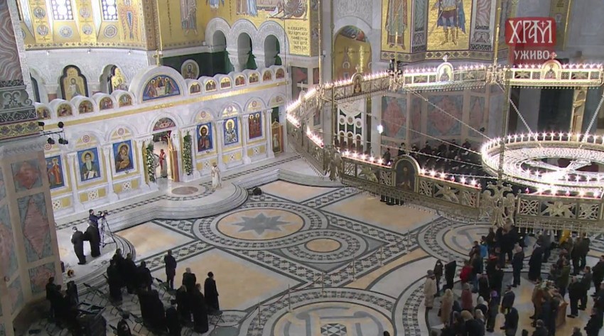 Sveta arhijerejska liturgija u Hramu Svetog Save