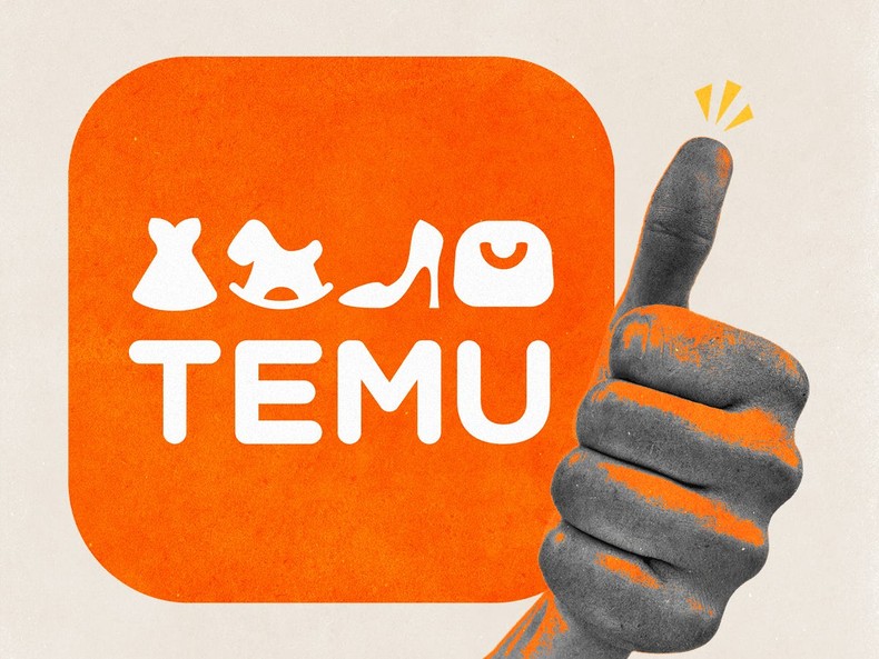 Temu; Getty Images; Chelsea Jia Feng/BI
