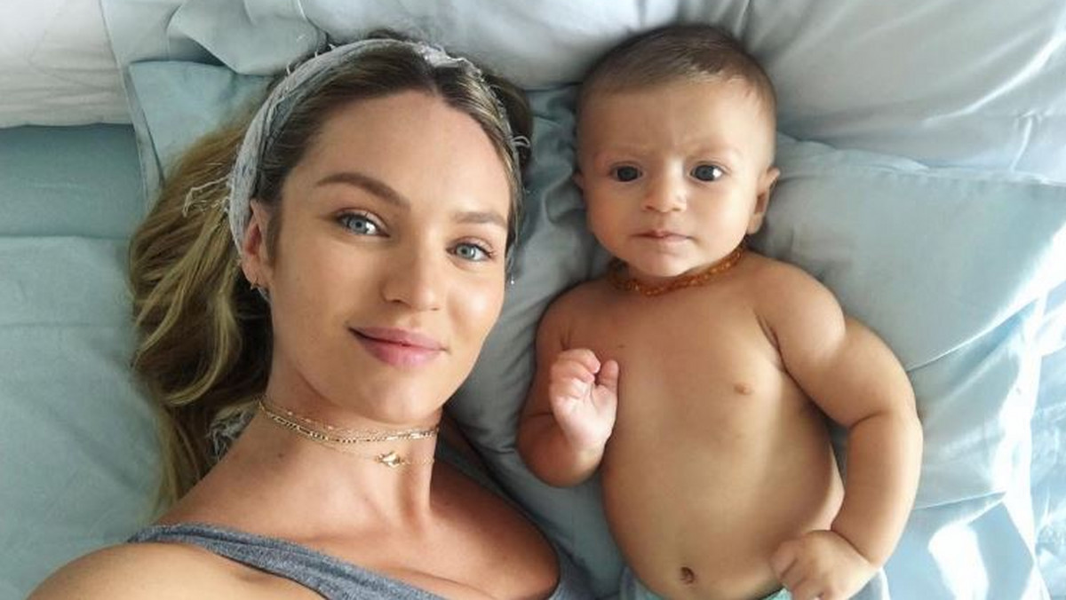 Candice Swanepoel to szczęśliwa mama kilkumiesięcznego synka. Malec rośnie jak na drożdżach. Niedawno modelka pokazała zdjęcie ze swoją pociechą, które rozczuliło jej fanów. Zobaczcie!