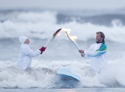 Ogień olimpijski poleci w Kosmos, dotrze na Elbrus i na dno Bajkału