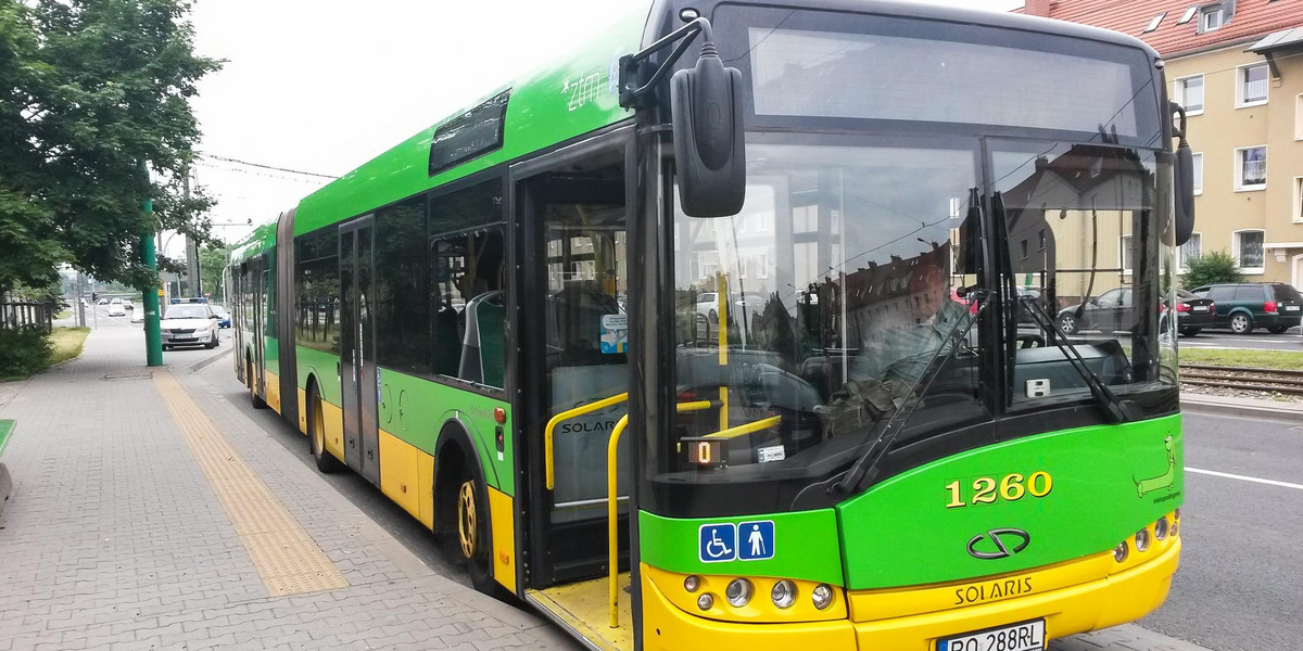 Poznań. Autobus MPK ostrzelany z broni pneumatycznej