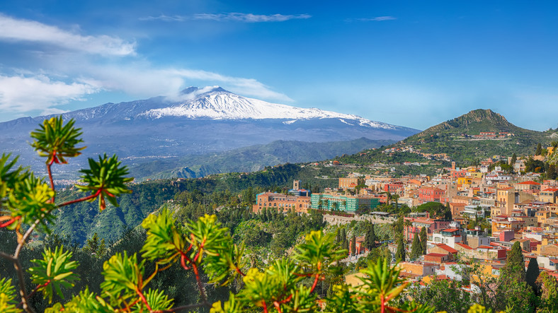 Etna i Taormina, Sycylia