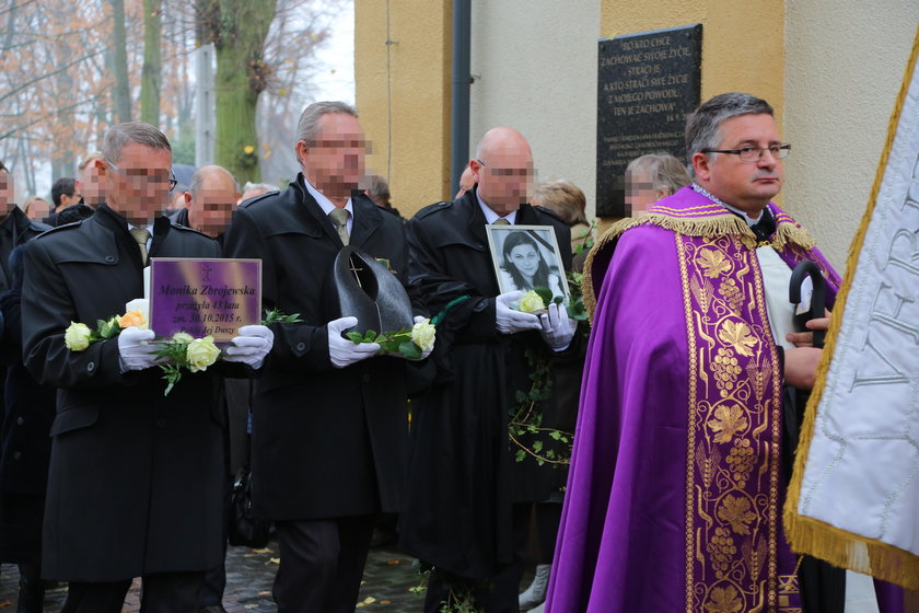 Pogrzeb Moniki Zbrojewskiej
