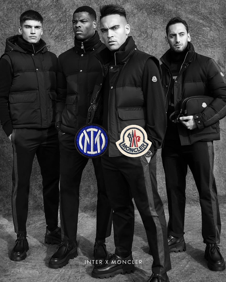 INTER x MONCLER via British GQ