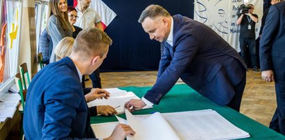 Andrzej Duda zagłosował