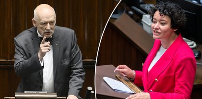 Ale awantura! Posłanka Lewicy ostro wkurzona na Korwina. Poleciały wulgaryzmy!