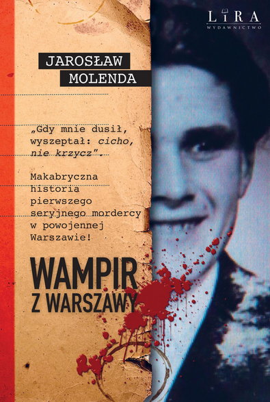 Jarosław Molenda, "Wampir z Warszawy" (okładka)