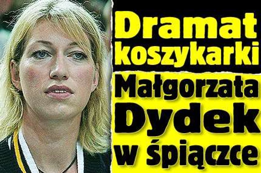 Małgorzata Dydek w śpiączce. Nie wytrzymało jej serce