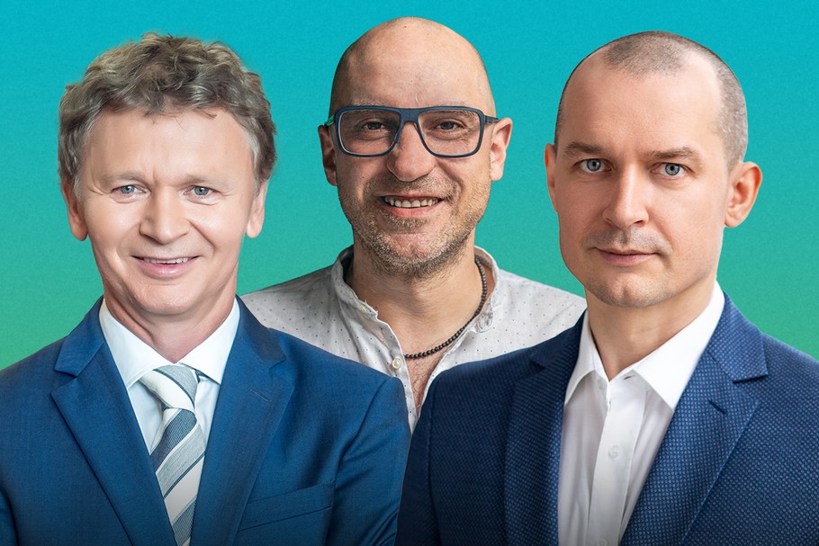 Swoje pomysły na zainwestowanie pieniędzy zdradzają: Robert Ogór, prezes firmy Ambra, Przemysław Głośny, CEO Useme oraz Michał Wawiórko, prezes firmy First Byte