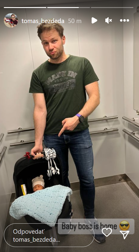 Tomáš a Ivanka už majú svoj uzlíček radosti doma.