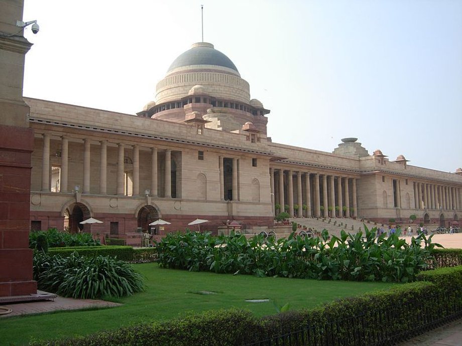 Rashtrapati Bhavan, Nowe Delhi