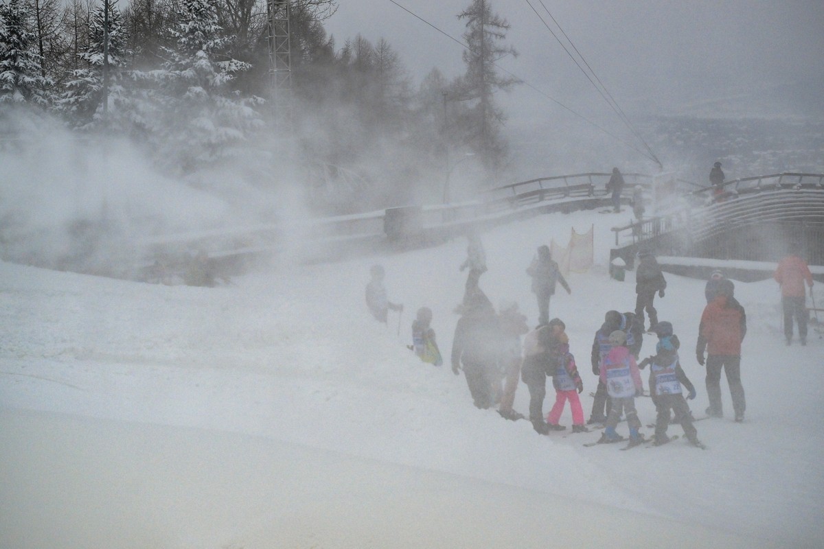 mroźne przedpołudnie w Przemyślu