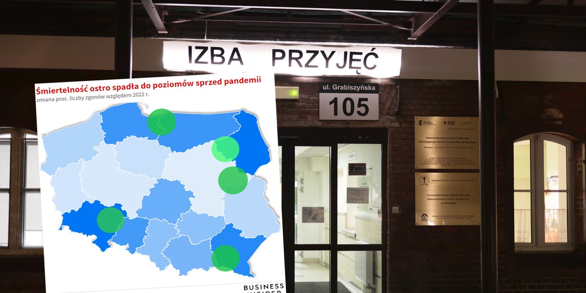 Wrocław jest jednym z miejsc w Polsce, gdzie umieralność spadała najbardziej