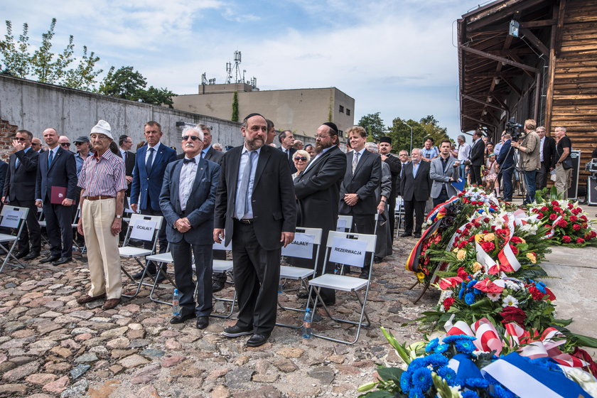 Marsz pamięci w rocznicę likwidacji Litzmannstadt Getto przeszedł z Cmentarza Żydowskiego na Stację Radegast w Łodzi