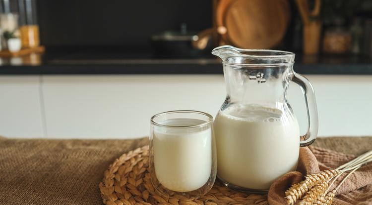Ha a hűtő ajtajában tárolod, sokkal hamarabb romlik meg a tej Fotó: Getty Images