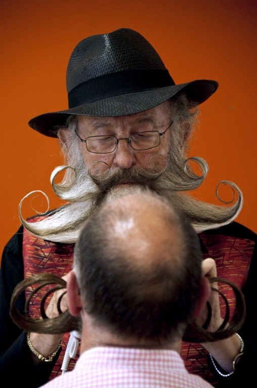 European Beard and Moustache championships in Wittersdorf