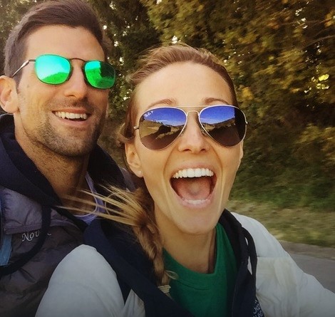 Srećni par: Novak i Jelena Đoković