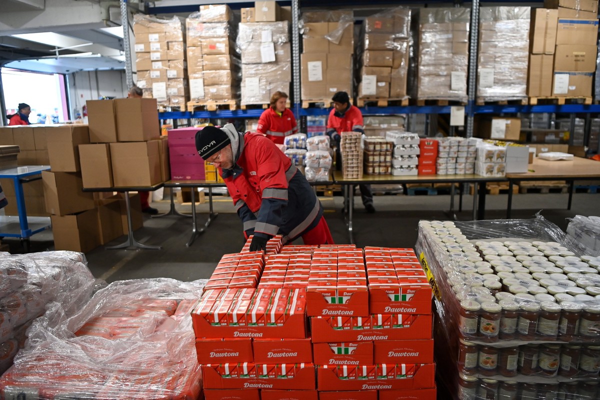 Pomoc humanitarna jadąca na Ukrainę
