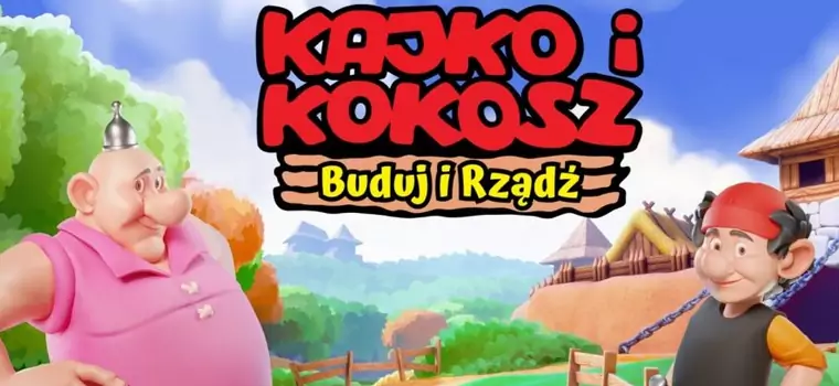 Kajko i Kokosz: Buduj i Rządź to nowa polska gra mobilna. Jest zwiastun i pierwsze screenshoty