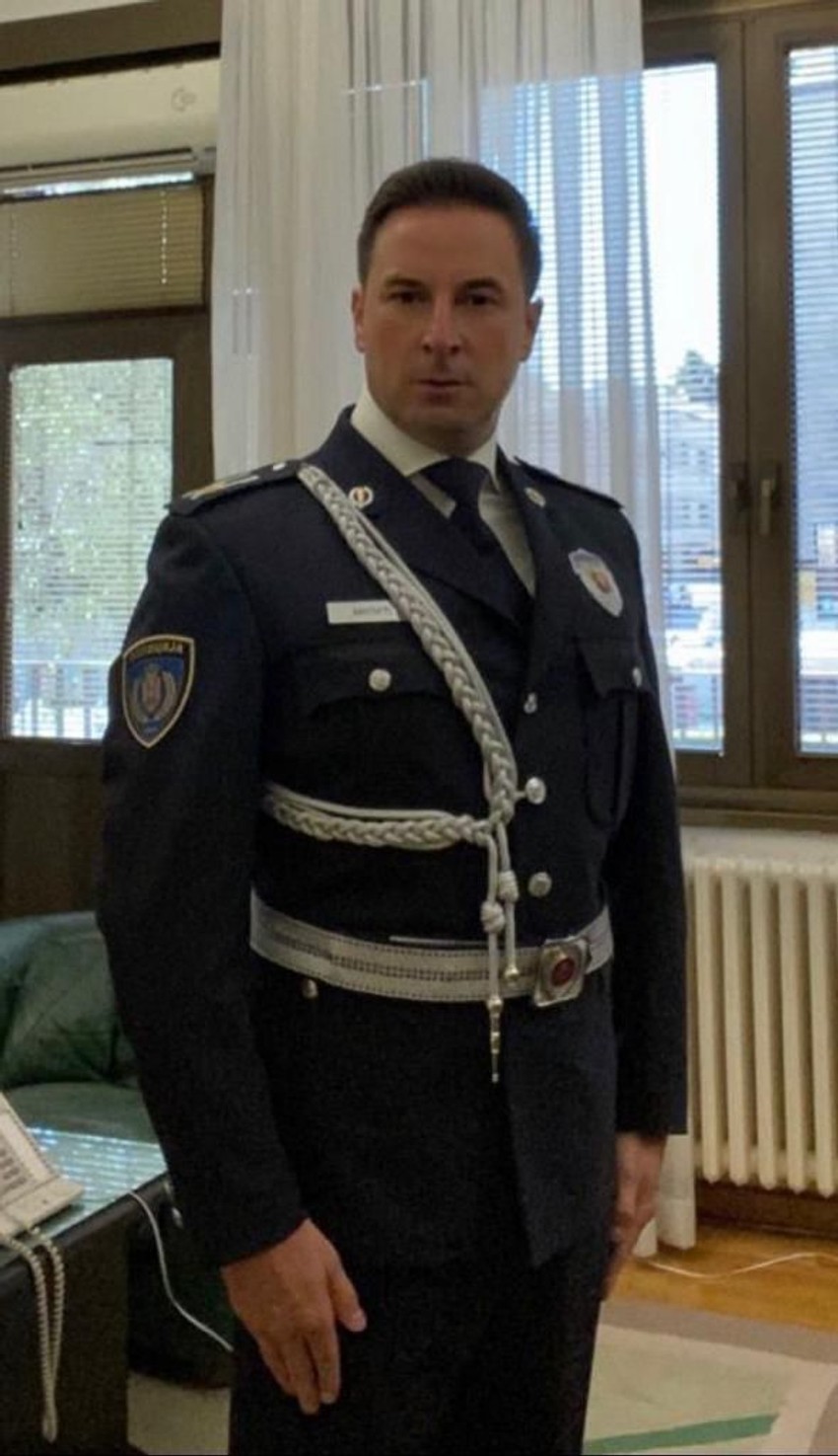 Veselin Milić, načelnik policijske uprave Beograda