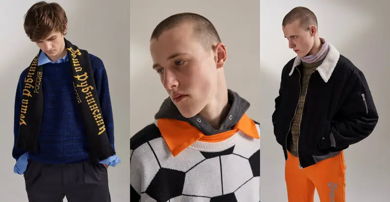 Lookbook Gosha Rubchinskiy x adidas Football